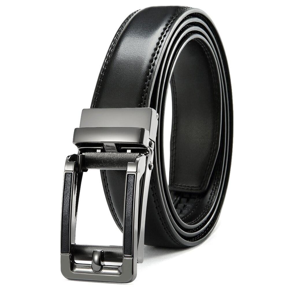Pollogie™ Metal Buckle Leather Belt