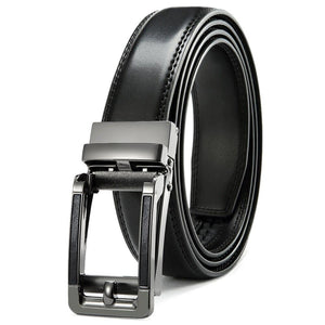 Pollogie™ Metal Buckle Leather Belt