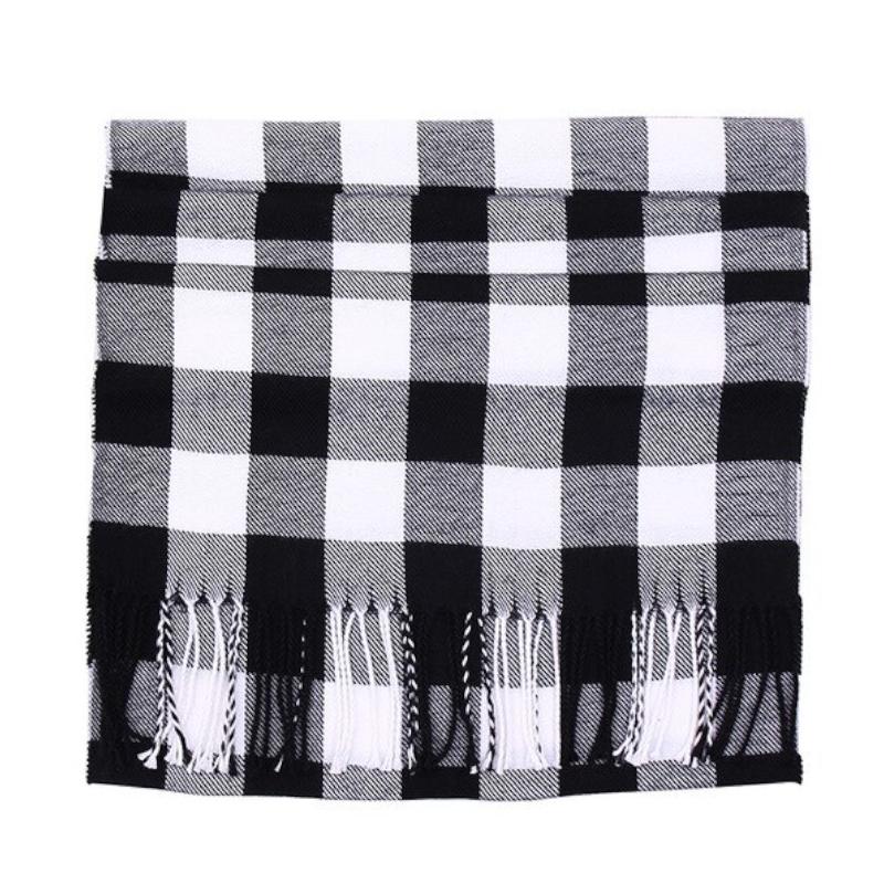 Pollogie™ Cashmere Plaid Scarf