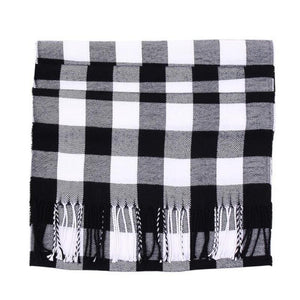 Pollogie™ Cashmere Plaid Scarf