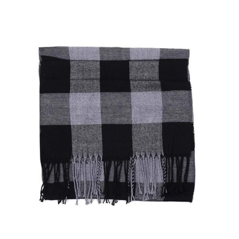 Pollogie™ Warm Plaid Scarf