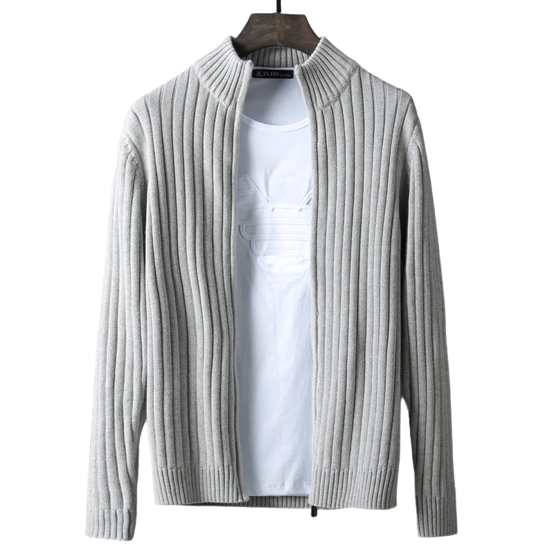 Pollogie™ High Collar Zipper Jacket