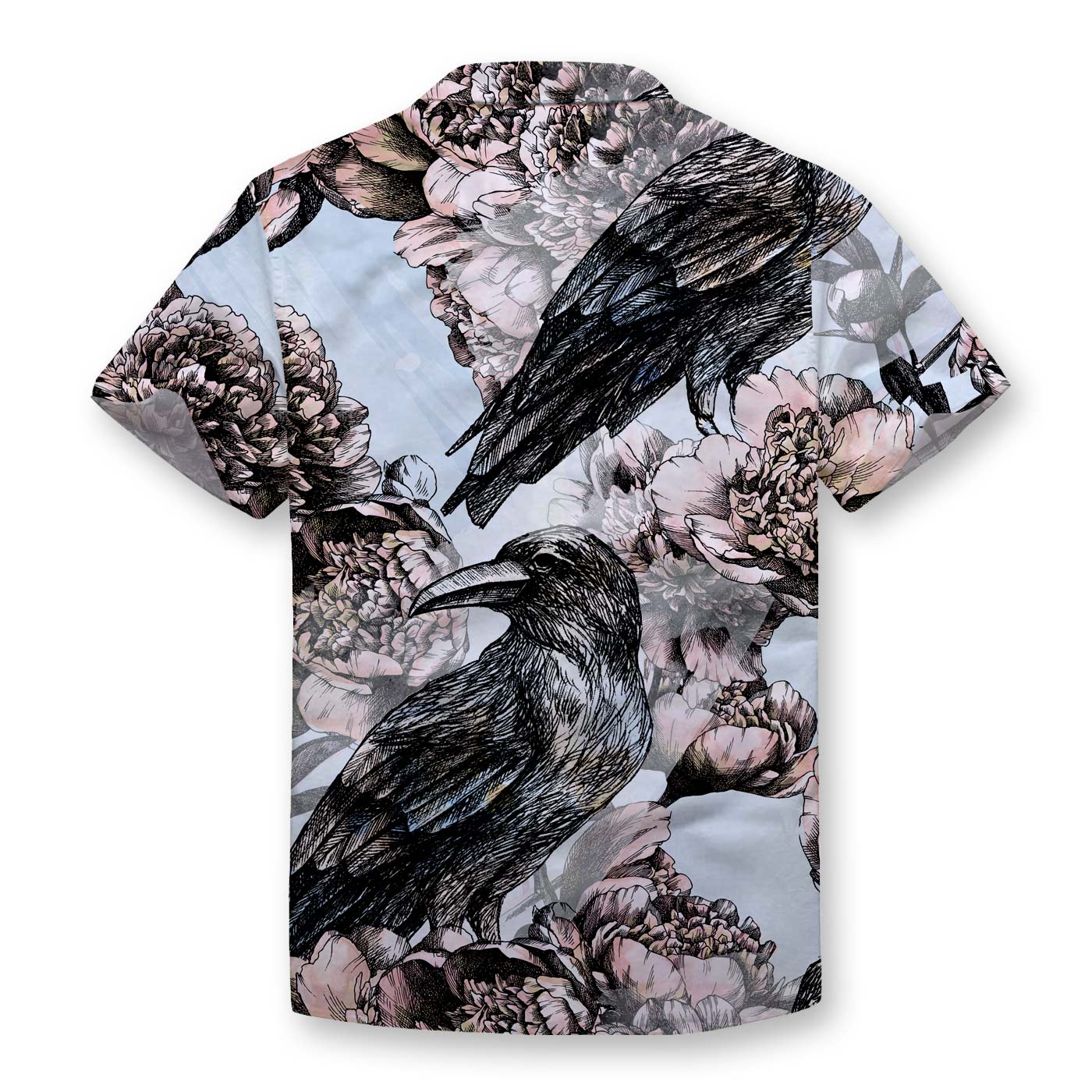 Pollogie™ Lost Raven Button Shirt