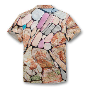 Pollogie™ Cave Mural Button Shirt