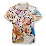 Pollogie™ Cave Mural Button Shirt