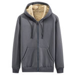 Pollogie™ Casual Cotton Zip Up Hoodie