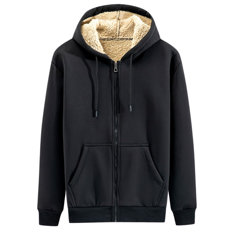 Pollogie™ Casual Cotton Zip Up Hoodie
