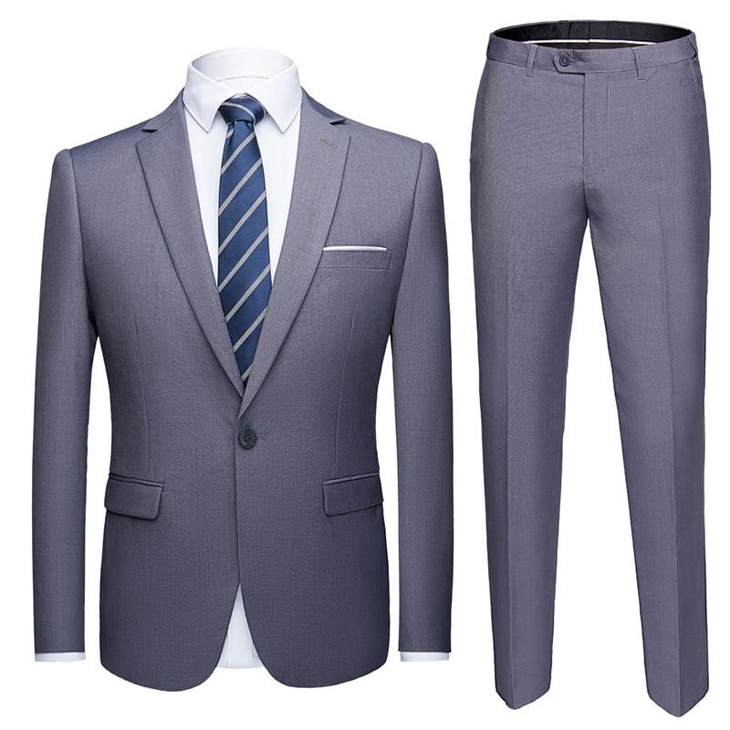 Pollogie™ Slim Fit Business Suit