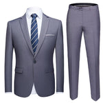 Pollogie™ Slim Fit Business Suit