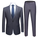 Pollogie™ Slim Fit Business Suit