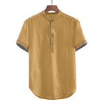 Pollogie™ Gilberto Linen Blend Shirt