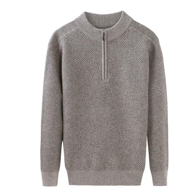 Pollogie™ Half Zip Vintage Sweater