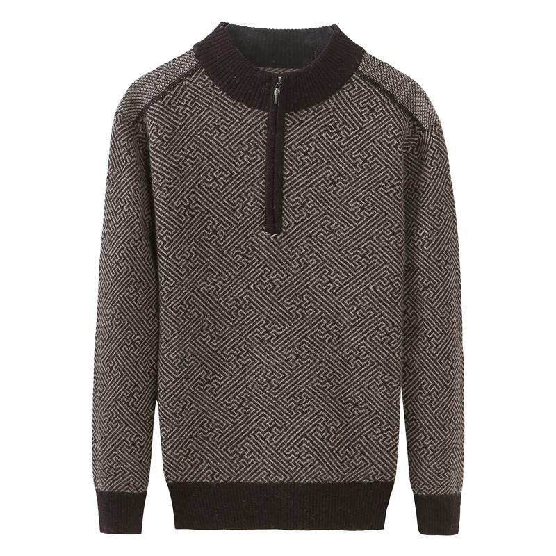 Pollogie™ Half Zip Vintage Sweater