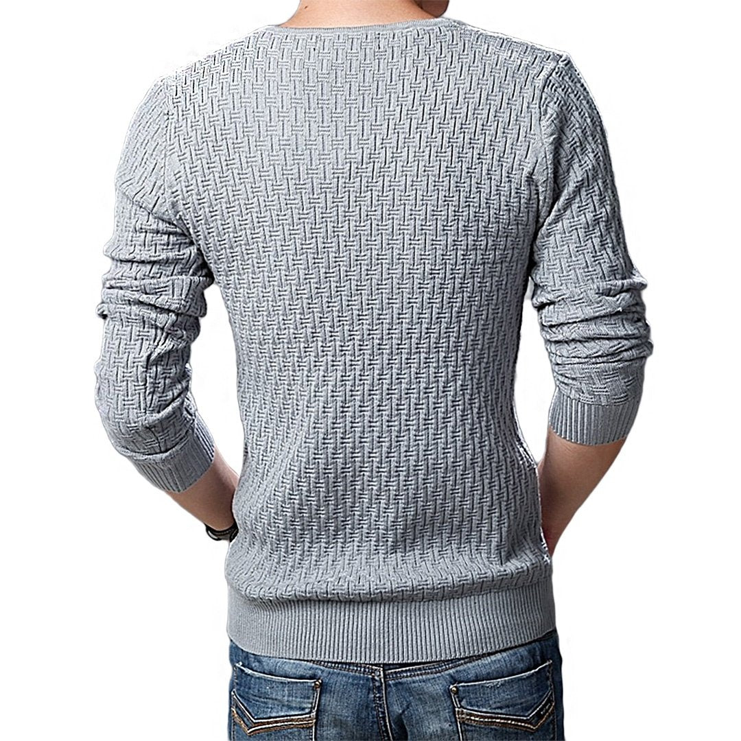 Pollogie™ Diamond V-Neck Pullover