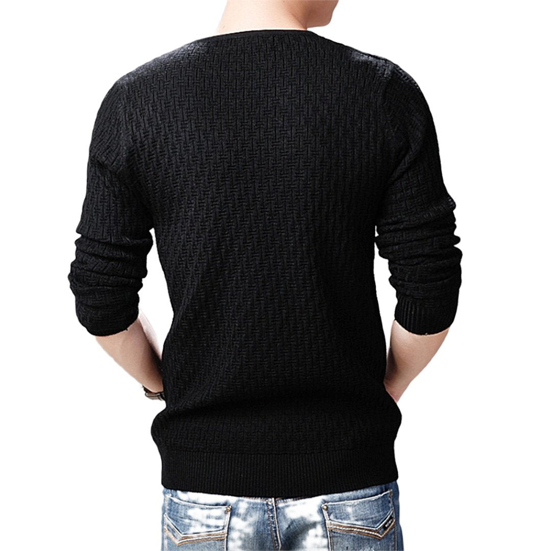 Pollogie™ Diamond V-Neck Pullover