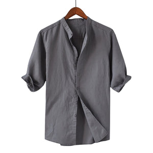 Pollogie™ Breathable Linen Blend Shirt