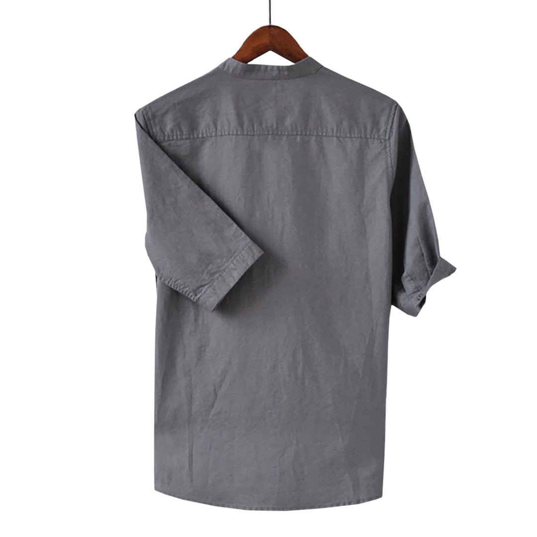 Pollogie™ Breathable Linen Blend Shirt