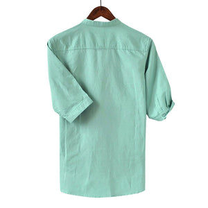 Pollogie™ Breathable Linen Blend Shirt