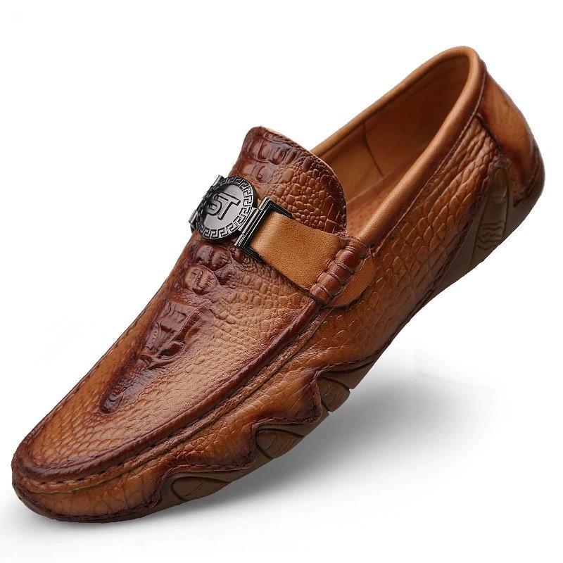 Pollogie™ Crocodile Pattern Moccasins