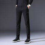 Pollogie™ Plain Slim-Fit Pants