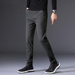 Pollogie™ Plain Slim-Fit Pants