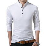 Pollogie™ Business Mandarin Collar Polo Shirt