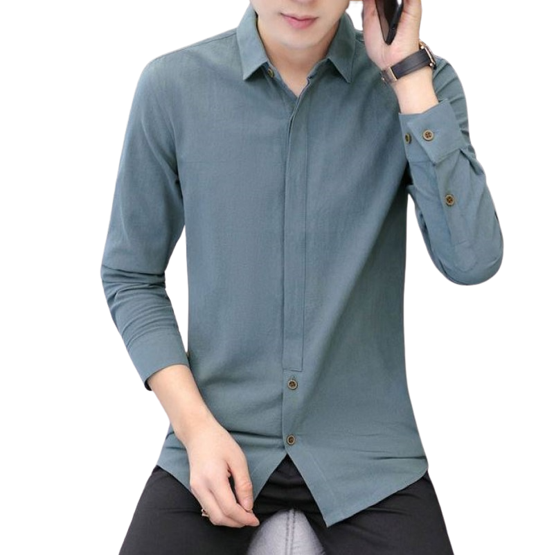 Pollogie™ Slim Fit Long Sleeve Shirt