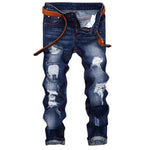 Pollogie™ Ripped Straight Jeans
