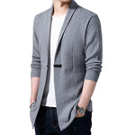 Pollogie™ Solid Single Button Cardigan