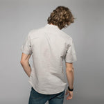 Pollogie™ Mandarin Collar Linen Blend Shirt