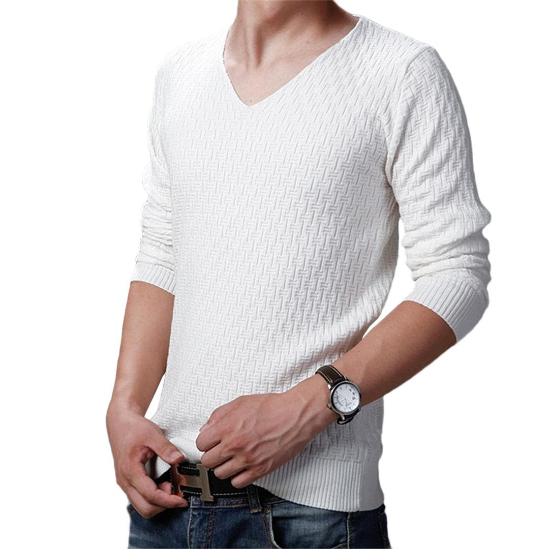 Pollogie™ Diamond V-Neck Pullover