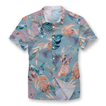 Pollogie™ Chromatic Hibiscus Button Shirt