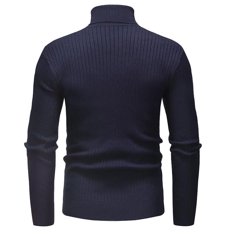 Pollogie™ Knitted Roll Neck Sweater