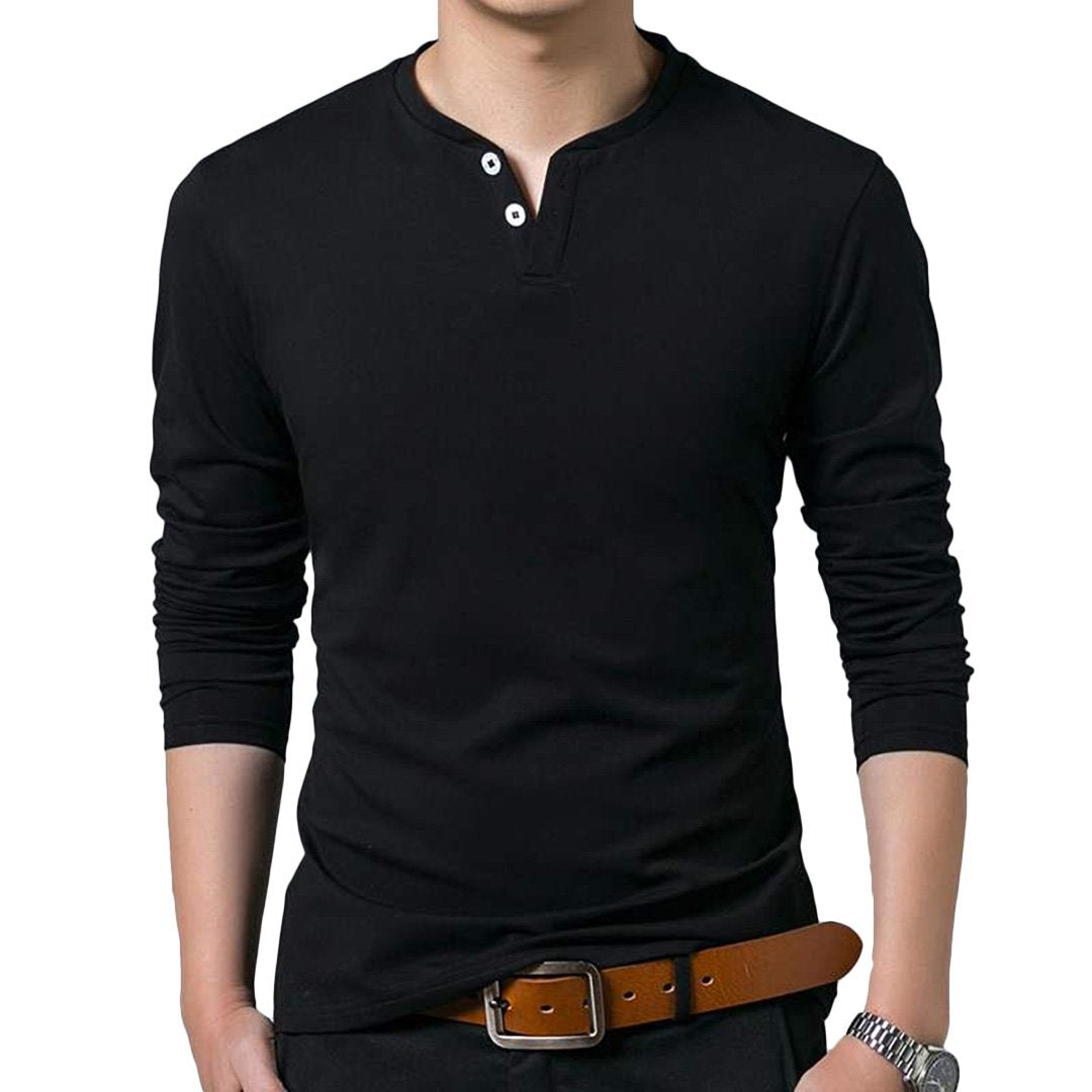 Pollogie™ V-Neck Long Sleeve Shirt