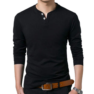 Pollogie™ V-Neck Long Sleeve Shirt