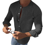 Pollogie™ Light O-Neck Button-Down Shirt
