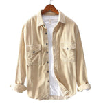 Pollogie™ Loose Corduroy Button-Down Shirt