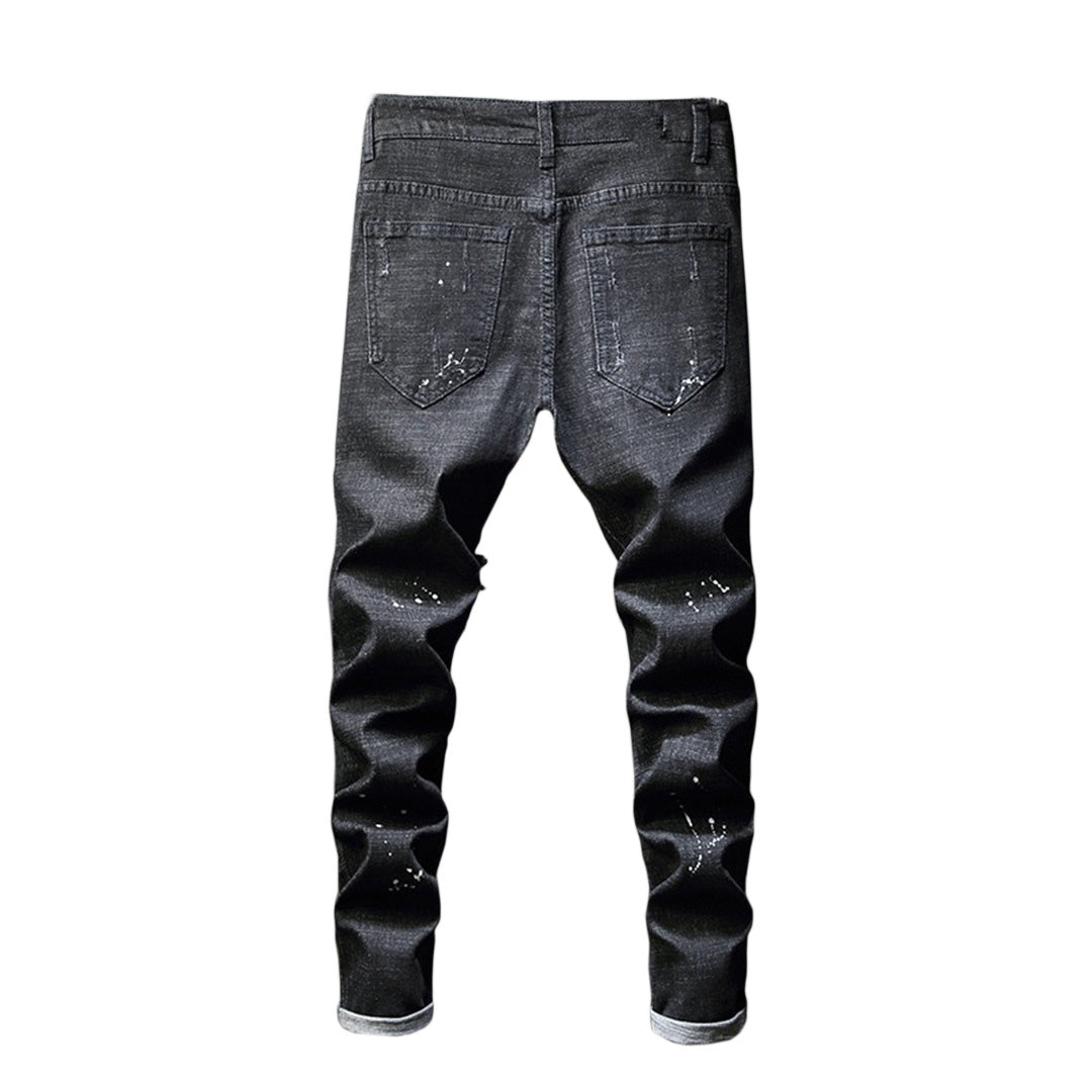 Pollogie™ Paint Splatter Jeans