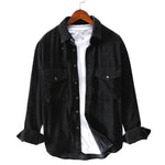 Pollogie™ Loose Corduroy Button-Down Shirt