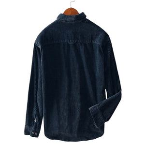 Pollogie™ Loose Corduroy Button-Down Shirt