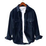 Pollogie™ Loose Corduroy Button-Down Shirt