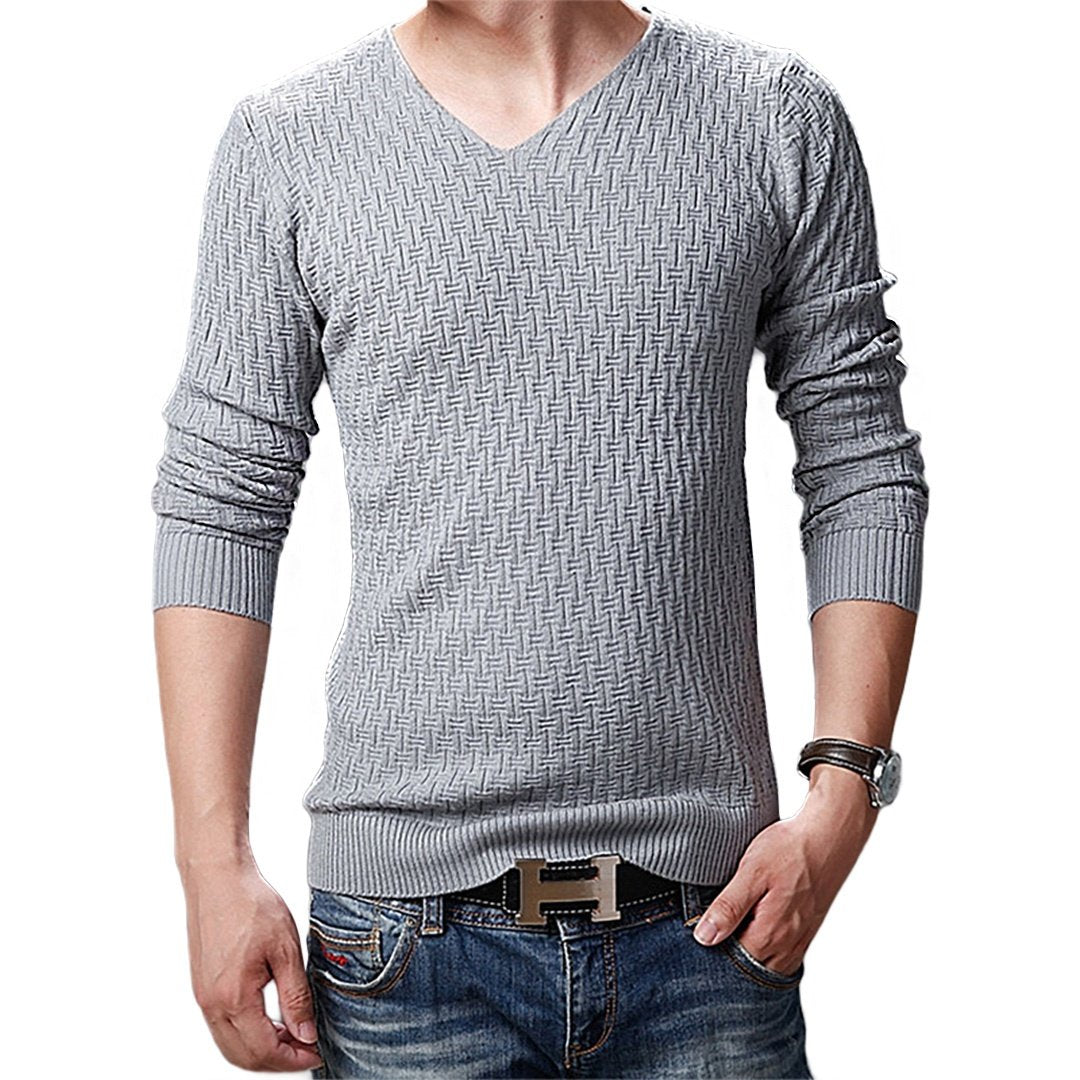 Pollogie™ Diamond V-Neck Pullover