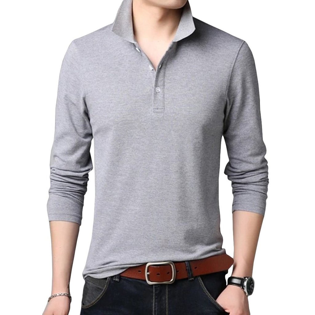 Pollogie™ Premium Long Sleeve Polo Shirt