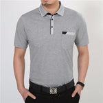 Pollogie™ Casual Gray Polo Shirt