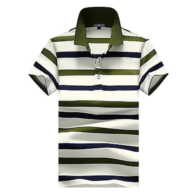 Pollogie™ Striped Fashion Polo Shirt