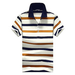 Pollogie™ Striped Fashion Polo Shirt