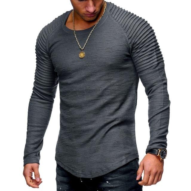 Pollogie™ Pleated Long Sleeve Shirt