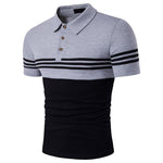 Pollogie™ Unique Striped Polo Shirt