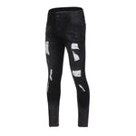 Pollogie™ Ripped Black Jeans