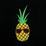 Pollogie™ Pineapple Embroidered T-Shirt